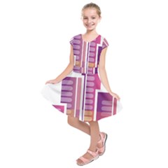 Building Kids  Short Sleeve Dress by Mariart