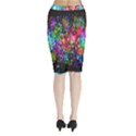 Colorful Bubble Shining Soap Rainbow Midi Wrap Pencil Skirt View2