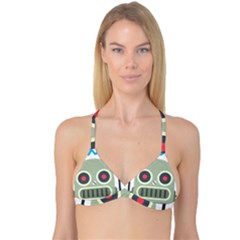 Robot Reversible Tri Bikini Top by BestEmojis