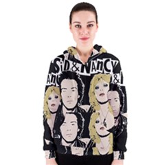 Sid And Nancy Women s Zipper Hoodie by Valentinaart