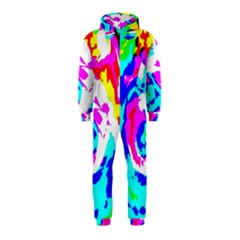 Abstract Art Hooded Jumpsuit (kids) by ValentinaDesign