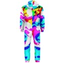 Abstract art Hooded Jumpsuit (Men)  View2