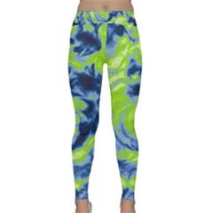 Abstract Art Classic Yoga Leggings by ValentinaDesign