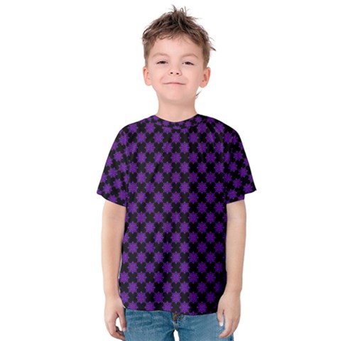 Pattern Kids  Cotton Tee by ValentinaDesign