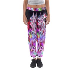 Fractal Fireworks Display Pattern Women s Jogger Sweatpants by Nexatart