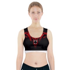 Dracula Sports Bra With Pocket