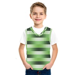 View Original Pinstripes Green Shapes Shades Kids  Sportswear by Mariart