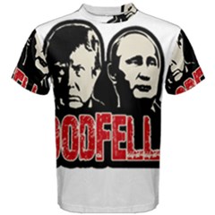 Goodfellas Putin And Trump Men s Cotton Tee by Valentinaart