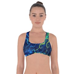 Electricsheep Mathematical Algorithm Displays Fractal Permutations Got No Strings Sports Bra by Mariart