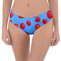 Tomatoes Fruite Slice Red Reversible Classic Bikini Bottoms