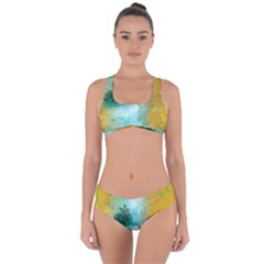 Turquoise River Criss Cross Bikini Set