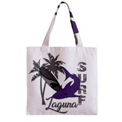 Surf - Laguna Zipper Grocery Tote Bag