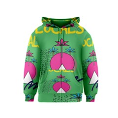 Behance Feelings Beauty Local Polka Dots Green Kids  Zipper Hoodie by Mariart