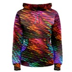 Rainbow Shake Light Line Women s Pullover Hoodie