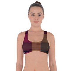 Stripes Plaid Color Got No Strings Sports Bra by Mariart