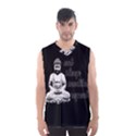 Eat, sleep, meditate, repeat  Men s Basketball Tank Top View1