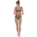 Aztec Pattern Bandaged Up Bikini Set  View2