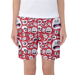 Another Monster Pattern Women s Basketball Shorts by BangZart