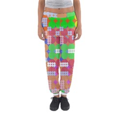 Abstract Polka Dot Pattern Women s Jogger Sweatpants by BangZart