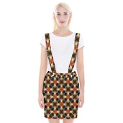 Kaleidoscope Image Background Braces Suspender Skirt by BangZart