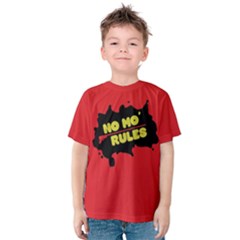 No Mo Rules Kids  Cotton Tee