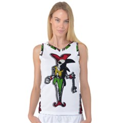 Joker  Women s Basketball Tank Top by Valentinaart