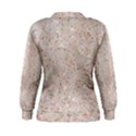 white sparkle glitter pattern Women s Sweatshirt View2