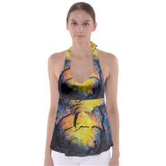 Soul Offering Babydoll Tankini Top by Dimkad