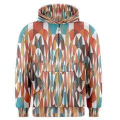 Colorful Geometric Abstract Men s Zipper Hoodie by linceazul