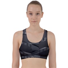 Tire Back Weave Sports Bra by BangZart