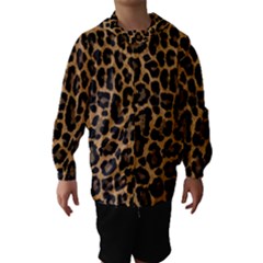 Tiger Skin Art Pattern Hooded Wind Breaker (kids) by BangZart