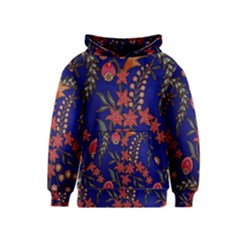 Texture Batik Fabric Kids  Pullover Hoodie by BangZart