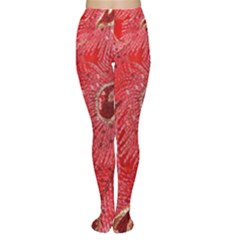 Red Peacock Floral Embroidered Long Qipao Traditional Chinese Cheongsam Mandarin Women s Tights by BangZart