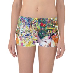 Multicolor Anime Colors Colorful Boyleg Bikini Bottoms by BangZart