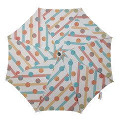 Simple Saturated Pattern Hook Handle Umbrellas (large) by linceazul