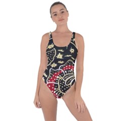 Art Batik Pattern Bring Sexy Back Swimsuit