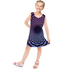 Spider Web Kids  Tunic Dress by BangZart