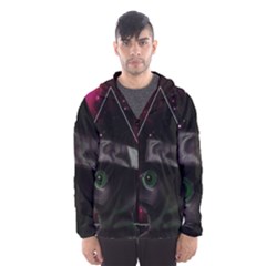 Bird-man  Hooded Wind Breaker (men) by Valentinaart