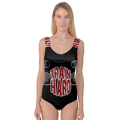 Train Hard Princess Tank Leotard 