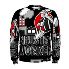 Industry Worker  Men s Sweatshirt by Valentinaart