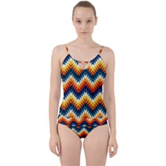 The Amazing Pattern Library Cut Out Top Tankini Set by BangZart