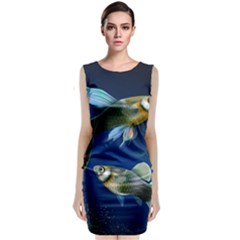 Marine Fishes Classic Sleeveless Midi Dress by BangZart