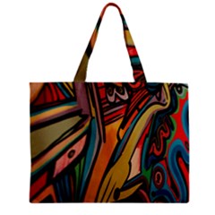 Vivid Colours Zipper Mini Tote Bag by BangZart
