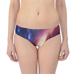 Digital Space Universe Hipster Bikini Bottoms by BangZart