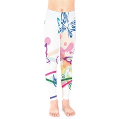 Butterfly Vector Art Kids  Legging