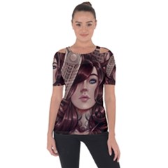 Beautiful Women Fantasy Art Short Sleeve Top