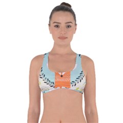 Foxy Fox Canvas Art Print Traditional Got No Strings Sports Bra