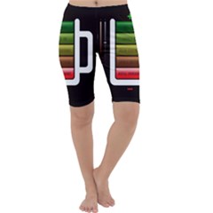 Black Energy Battery Life Cropped Leggings 