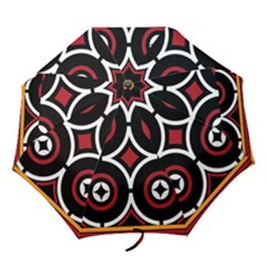 Toraja Pattern Ne limbongan Folding Umbrellas