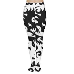 Ying Yang Tattoo Women s Tights by BangZart